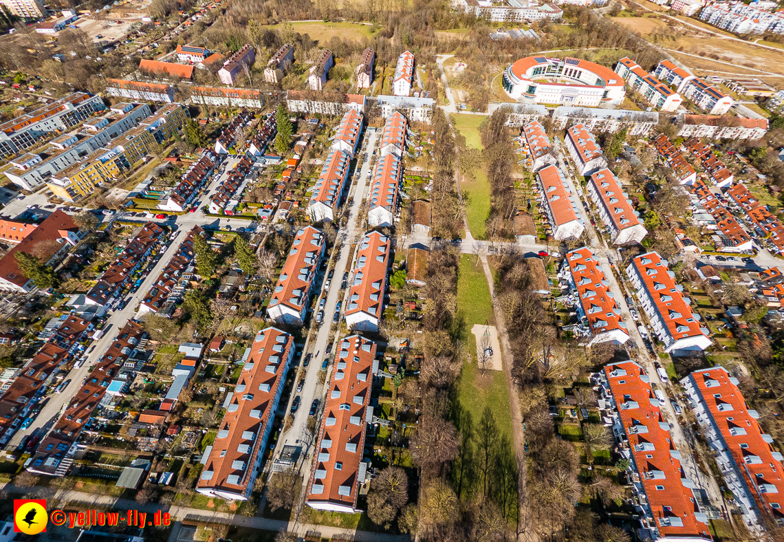 20.02.2023 - der Hachinger Bach zwischen Berg am Laim und Neuperlach